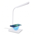 Eglo 55123 - Dimmbare LED-Tischlampe mit kabelloser Ladefunktion LED/5,5W/230V weiß