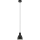 Eglo 55243 - Pendelleuchte PRIDDY mit Kabelaufhängung 1xE27/60W/230V schwarz