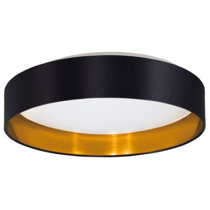 Eglo 55267 - LED-Deckenleuchte MASERLO LED/16 W/230 V 3000 K Ø 40,5 cm schwarz/kupfer