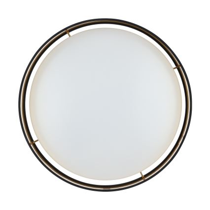 Eglo 55267 - LED-Deckenleuchte MASERLO LED/16 W/230 V 3000 K Ø 40,5 cm schwarz/kupfer