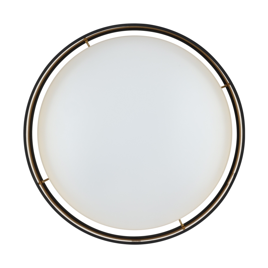 Eglo 55267 - LED-Deckenleuchte MASERLO LED/16 W/230 V 3000 K Ø 40,5 cm schwarz/kupfer