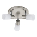 Eglo 55428 - LED-Spotleuchte 3x E14/4W/230V, Ø 21 cm, matt-chrom