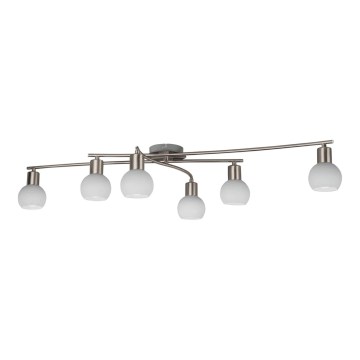 Eglo 55449 - LED-Spotleuchte 6xE14/4W/230V mattchrom