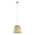Eglo 55696 - Pendelleuchte mit Kabel KIRKCOLM 1xE27/60W/230V beige