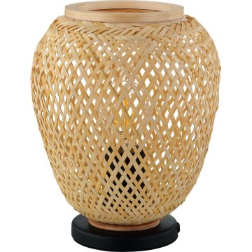 Eglo 55699 - Tischlampe DEMBLEBY 1xE27/40W/230V beige
