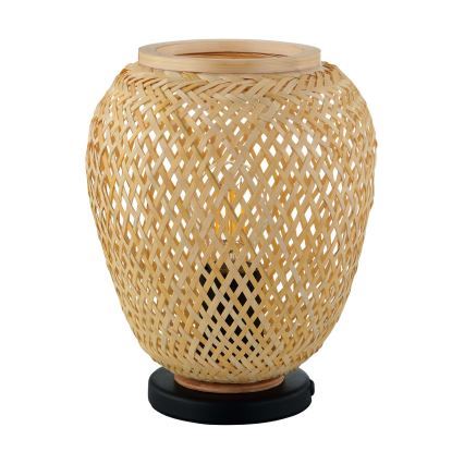 Eglo 55699 - Tischleuchte DEMBLEBY 1xE27/40W/230V beige