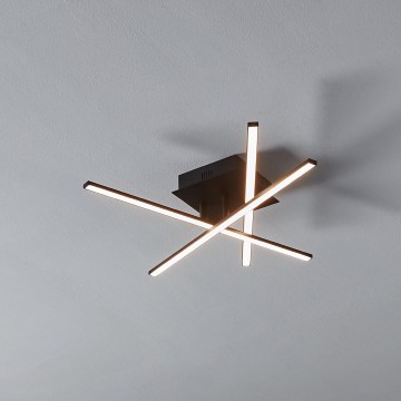 Eglo 55707 - LED Deckenleuchte 3xLED/3,5W/230V schwarz