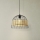 Eglo 55709 - Hängeleuchte ANWICK 1xE27/40W/230V Rattan