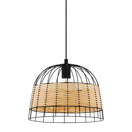 Eglo 55709 - Hängeleuchte ANWICK 1xE27/40W/230V Rattan
