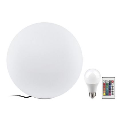 Eglo 55788 - LED-RGBW-Außenleuchte MONTEROLO-C 1xE27/9W/230V 2700-6500K IP65 d 50 cm + Fernbedienung