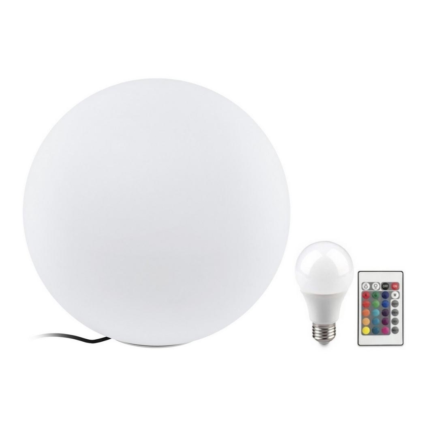 Eglo 55788 - LED-RGBW-Außenleuchte MONTEROLO-C 1xE27/9W/230V 2700-6500K IP65 d 50 cm + Fernbedienung