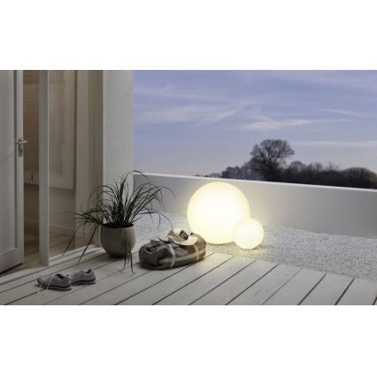 Eglo 55788 - LED-RGBW-Außenleuchte MONTEROLO-C 1xE27/9W/230V 2700-6500K IP65 d 50 cm + Fernbedienung