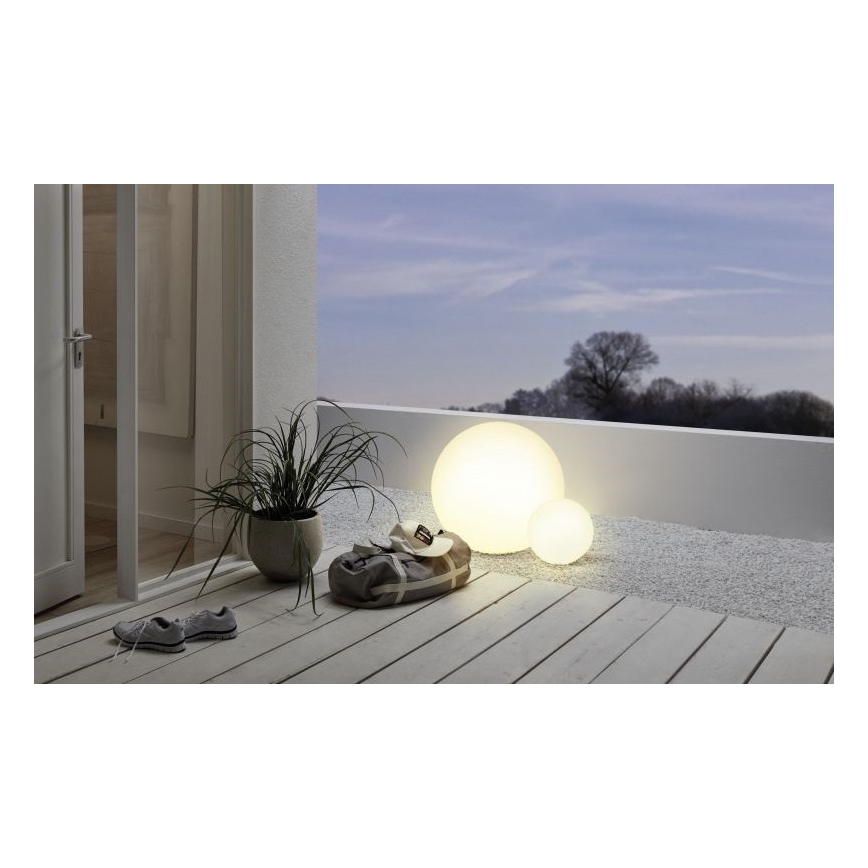 Eglo 55788 - LED-RGBW-Außenleuchte MONTEROLO-C 1xE27/9W/230V 2700-6500K IP65 d 50 cm + Fernbedienung