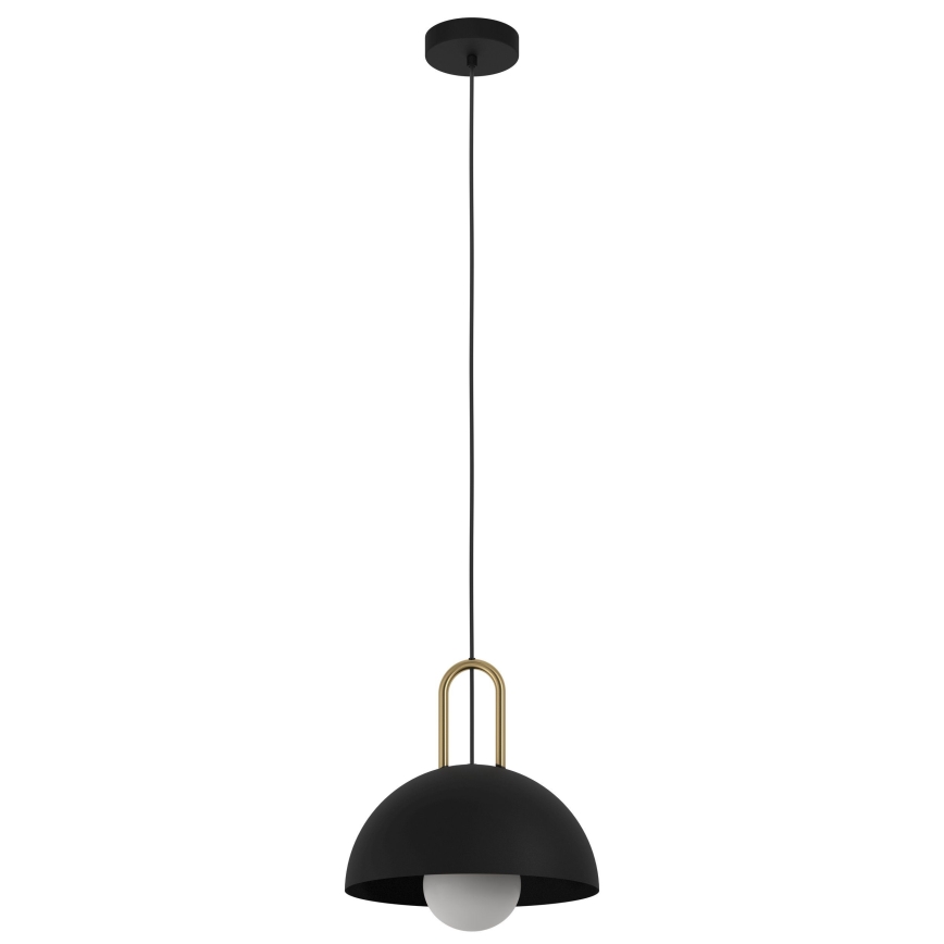 Eglo 56459 - Pendelleuchte CALMANERA an Kabel 1xE27/40W/230V schwarz