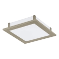 Eglo 61506 - AURIGA PRO LED-Deckenleuchte, 18 W, 230 V, 4000 K, 30 × 30 cm