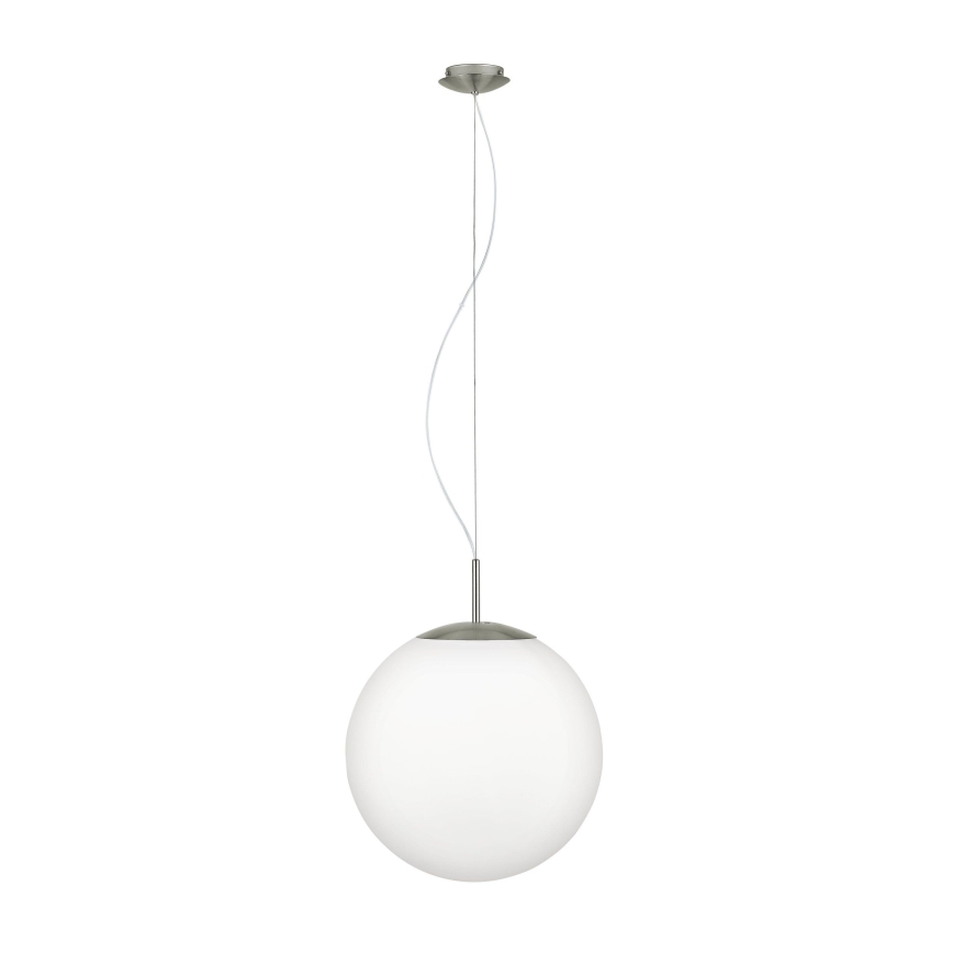 Eglo 63271 - Pendelleuchte an Kabel PIEDALE 1xE27/60W/230V Ø 43 cm mattchrom