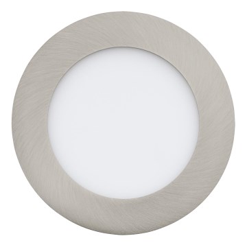 Eglo 64603 - LED-Einbauleuchte FUEVA 1 PRO LED/6,6W/230V 3000K d 12 cm matt Chrom