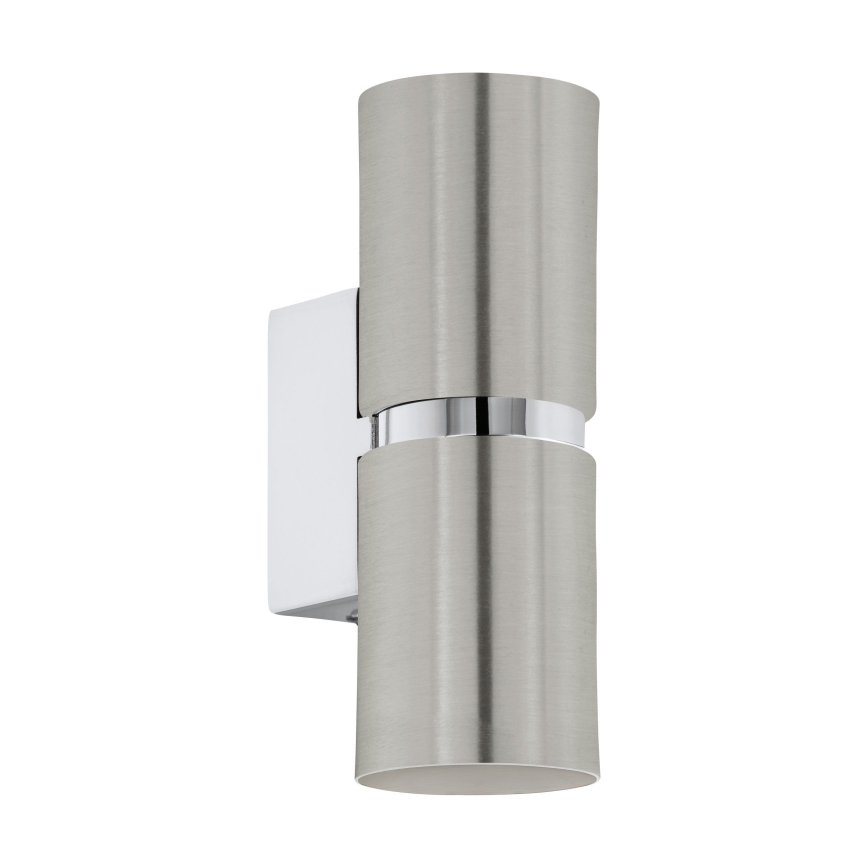 Eglo 64794 - LED-Wandleuchte PASSA PRO 2xGU10/3,3W/230V 3000K matt Chrom
