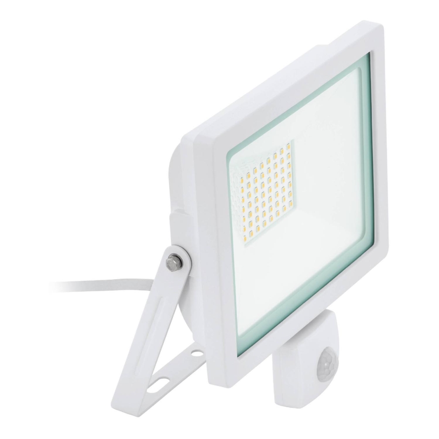 Eglo 64886 - LED-Strahler mit Sensor FILETTI LED/50W/230V 4000K IP44 weiß