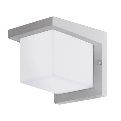 Eglo 65045 - LED-Outdoor-Wandleuchte DESELLA PRO LED/10W/230V IP54 silbern