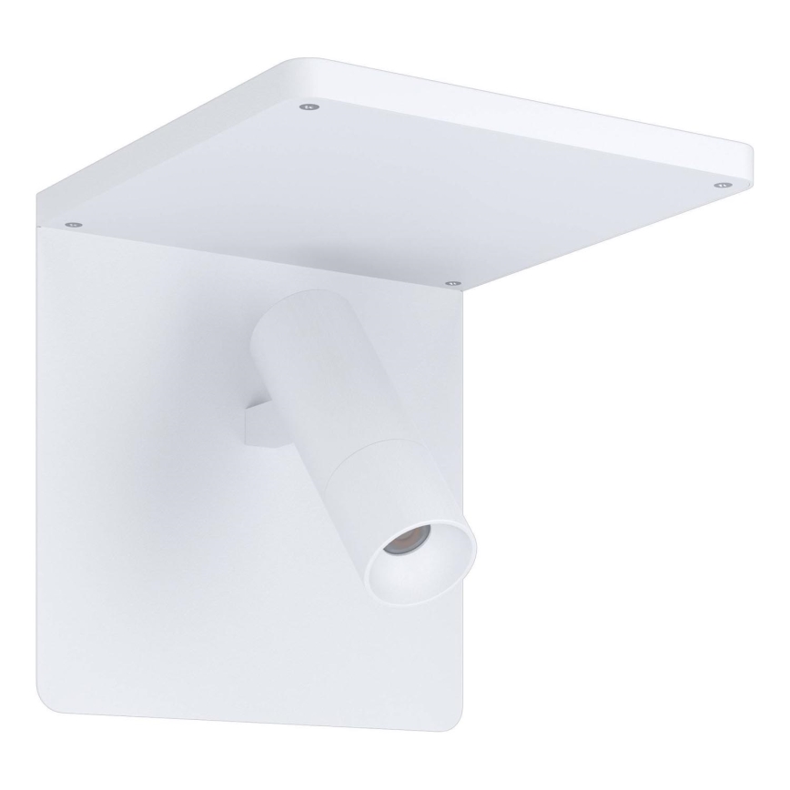 Eglo 67562 - LED-Wandleuchte mit Ablage CIGLIE LED/8,1W/230V weiß