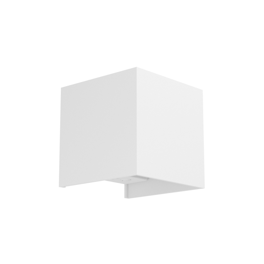 Eglo - Dimmbare, wiederaufladbare LED-Außen-Wandleuchte mit Bewegungs- und Dämmerungssensor LED/2,2W/5V IP44 weiß