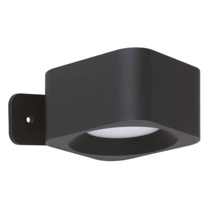 Eglo - LED-dimmbare, wiederaufladbare Touch-Wandleuchte LED/5W/5V 2700/4000/6500K 2000 mAh schwarz