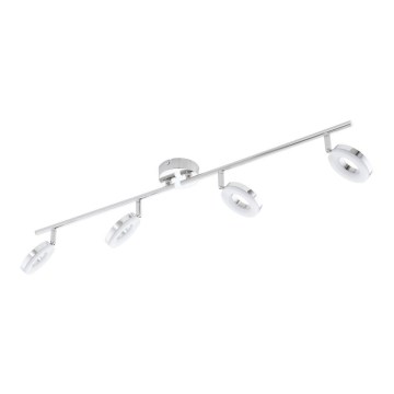 Eglo 75242 - LED-Spotleuchte ODERZO 3xLED/3,8W/230V glänzender Chrom