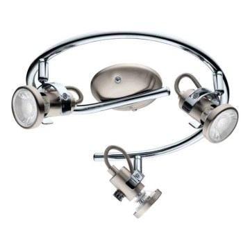 Eglo 75293 - LED-Spotleuchte TUKON 3xGU10/3W/230V Chrom, glänzend