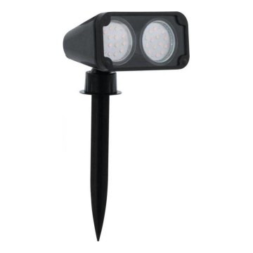 Eglo 75315 - LED-Außenleuchte NEMA 2xGU10/2,8W/230V 3000K IP44