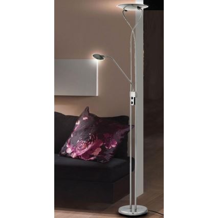 Eglo 75317 - LED Stehlampe PENJA 1xLED/18W+1xLED/6W