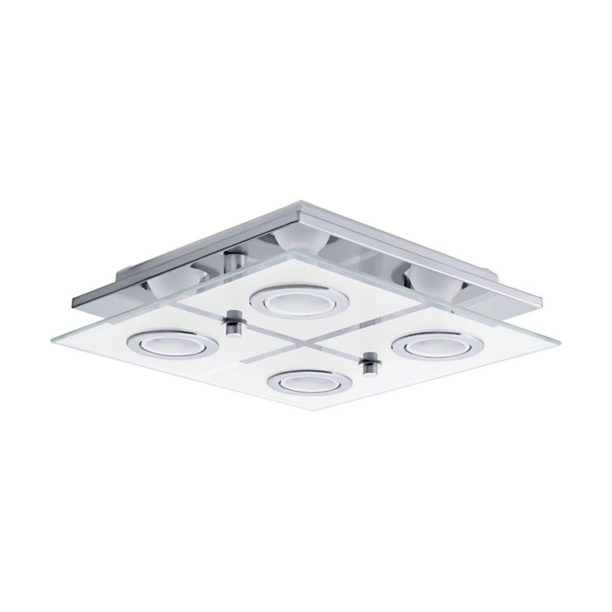 Eglo 75378 - LED RGBW dimmbare Deckenleuchte CABO-C 4xGU10/4W/230V mit Fernbedienung