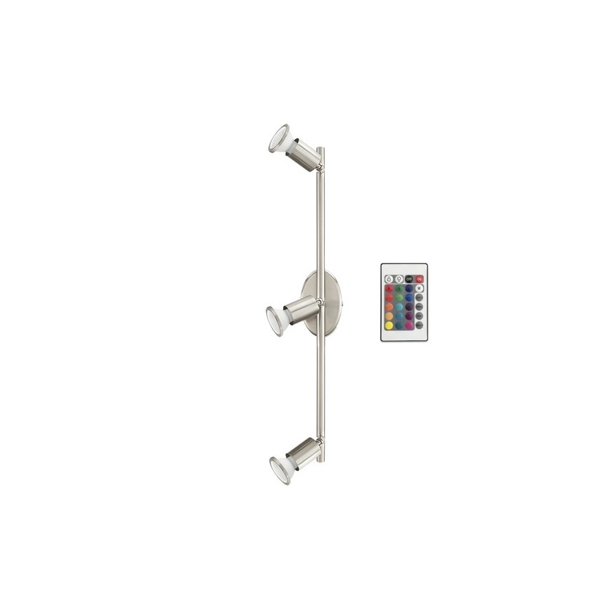 Eglo 75385 - LED RGB Spotleuchte BUZZ-C 3xGU10/4W/230V