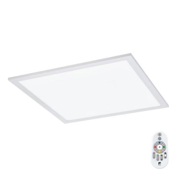Eglo 75525 - Dimmbare LED-RGBW-Deckenleuchte SALOBRENA LED/12W/230V + Fernbedienung