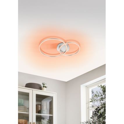 Eglo  – Dimmbare LED-RGB-Deckenleuchte LED/21,5W/230V 3000-6500K + Fernbedienung