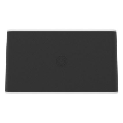 Eglo - Dimmbare, wiederaufladbare LED-Touch-Außenwandleuchte LED/5W/5V 2000 mAh 3000/4000/6500K IP44 schwarz