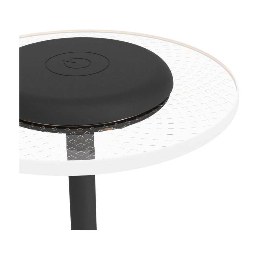 Eglo - LED RGBW dimmbare, wiederaufladbare Touch-Tischlampe LED/5V 2000 mAh schwarz