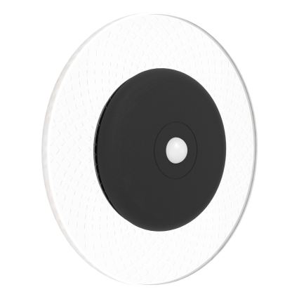 Eglo - LED RGBW Wandleuchte, dimmbar und wiederaufladbar, mit Bewegungs- und Dämmerungssensor, LED/5V 2000 mAh, schwarz + Fernbedienung