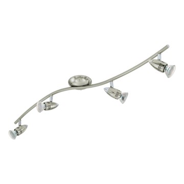 Eglo 78025 - LED-Strahler MAGNUM 4xGU10/3W/230V 3000K matt Chrom