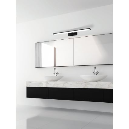 Eglo 780431 - LED-Spiegelbeleuchtung für Badezimmer BETETA LED/11W/230V 60 cm IP44 schwarz