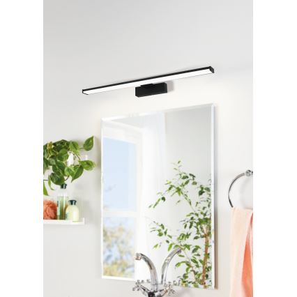 Eglo 780431 - LED-Spiegelbeleuchtung für Badezimmer BETETA LED/11W/230V 60 cm IP44 schwarz