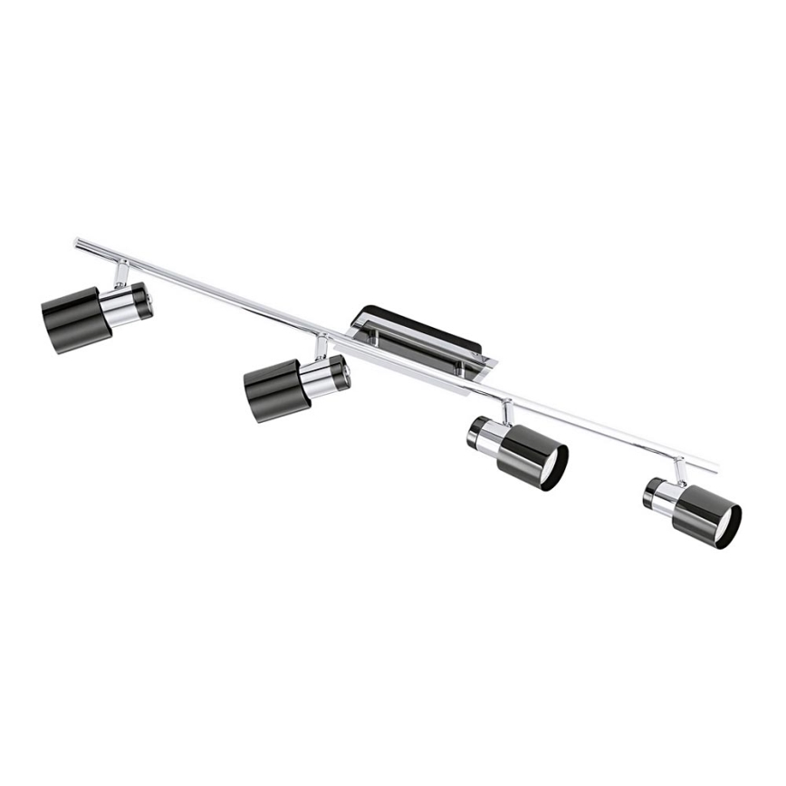 Eglo 78067 - LED Spotlight DAVIDA 1 4xGU10/5W/230V schwarz