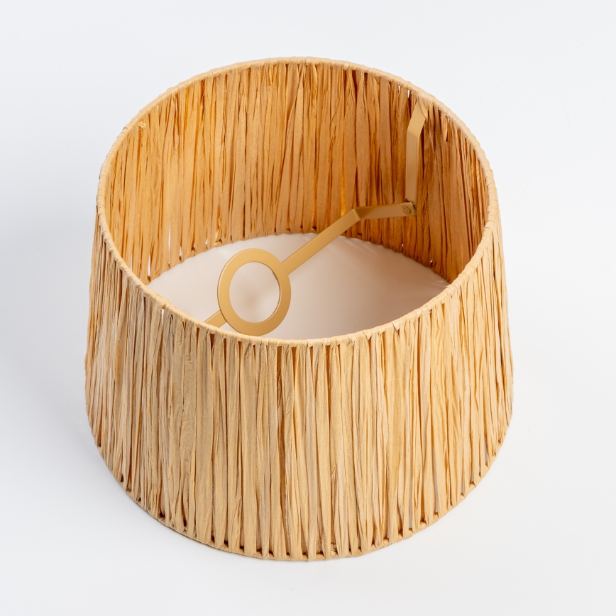 Universeller Lampenschirm KERIA, Ø 30 cm, Raffia
