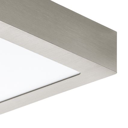 Eglo 78215 - LED-Deckenleuchte FUEVA LED/10,9W/230V 17x17 cm mattchrom