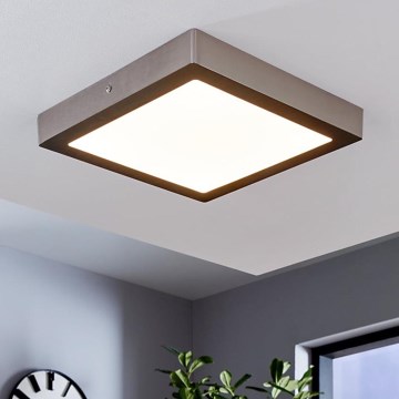 Eglo 78218 - LED-Deckenleuchte FUEVA LED/22W/230V 30x30 cm mattchrom