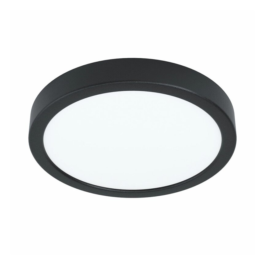 Eglo 78676 - LED Deckenleuchte FUEVA LED/17W/230V Ø 21 cm schwarz