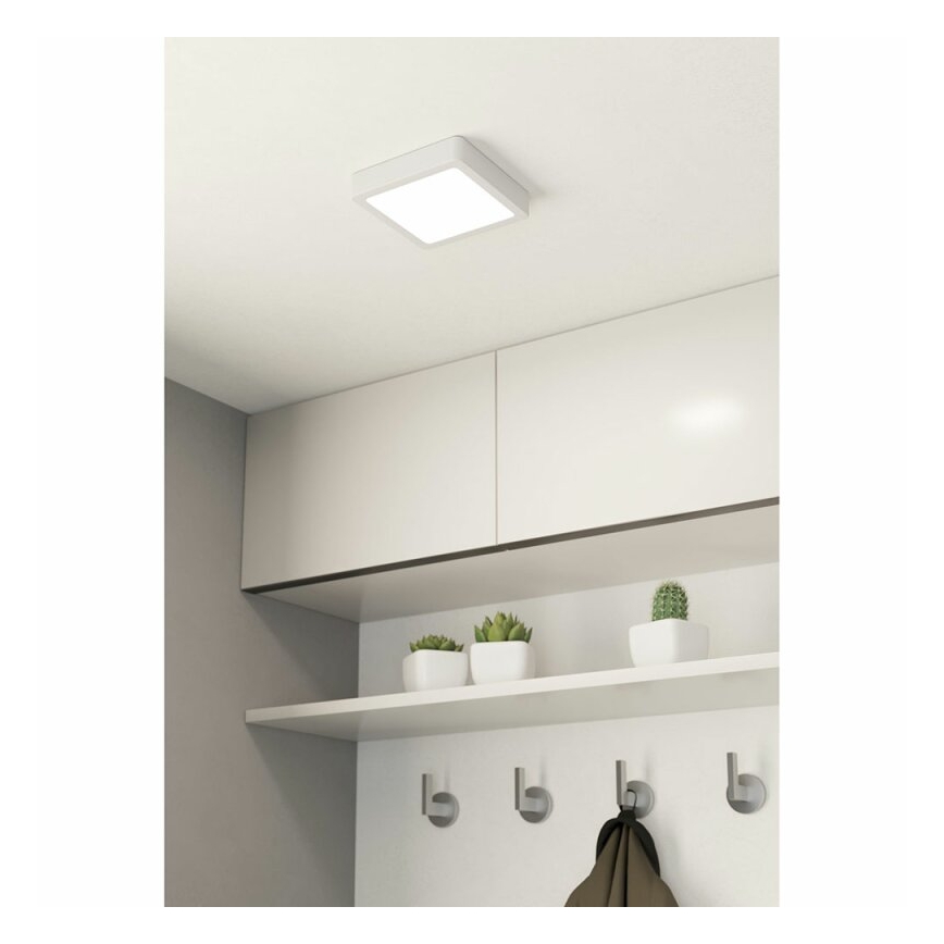 Eglo 78678 - LED-Deckenleuchte FUEVA LED/11W/230V 16x16 cm weiß