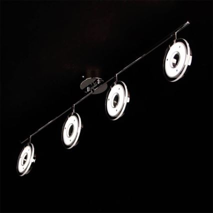 Eglo 78684 - LED-Spotleuchte DORNES 4xLED/4,5W/230V glänzender Chrom