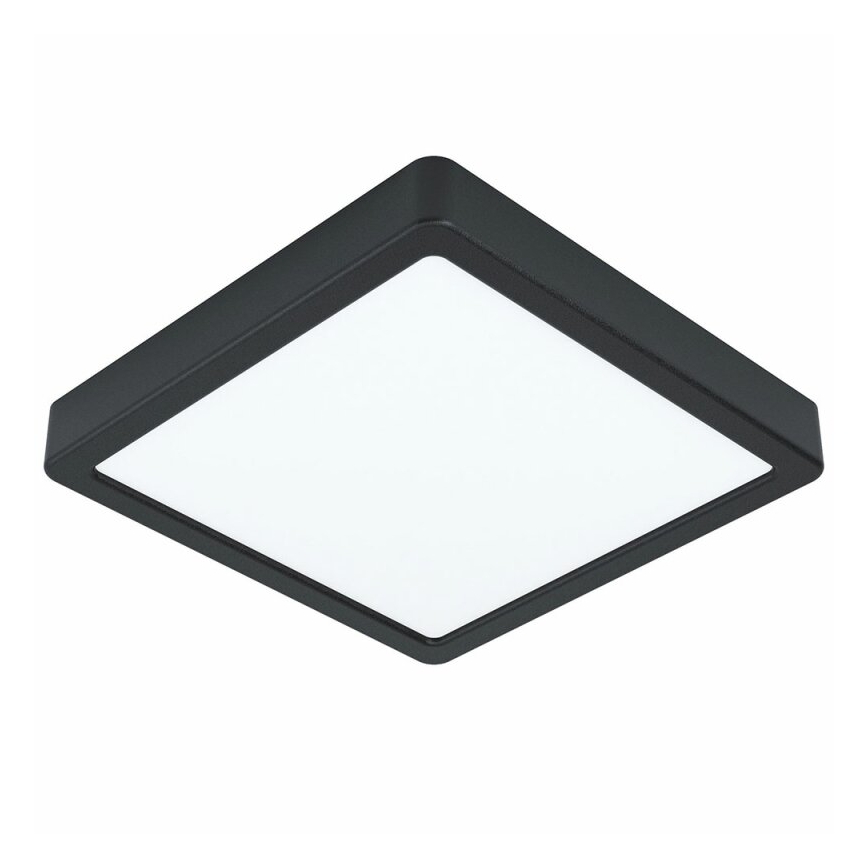 Eglo 78814 - LED-Deckenleuchte FUEVA LED/17W/230V 21 x 21 cm schwarz