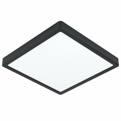 Eglo 78815 - LED-Deckenleuchte FUEVA LED/20,5W/230V 28,5x28,5 cm schwarz